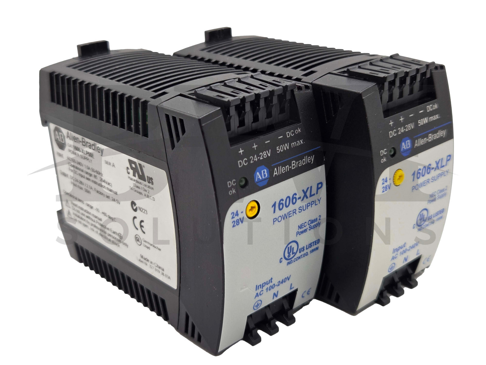 Allen Bradley 1606-XLP50E /A Power Supply Compact Power 1606XLP50E Lot of 2