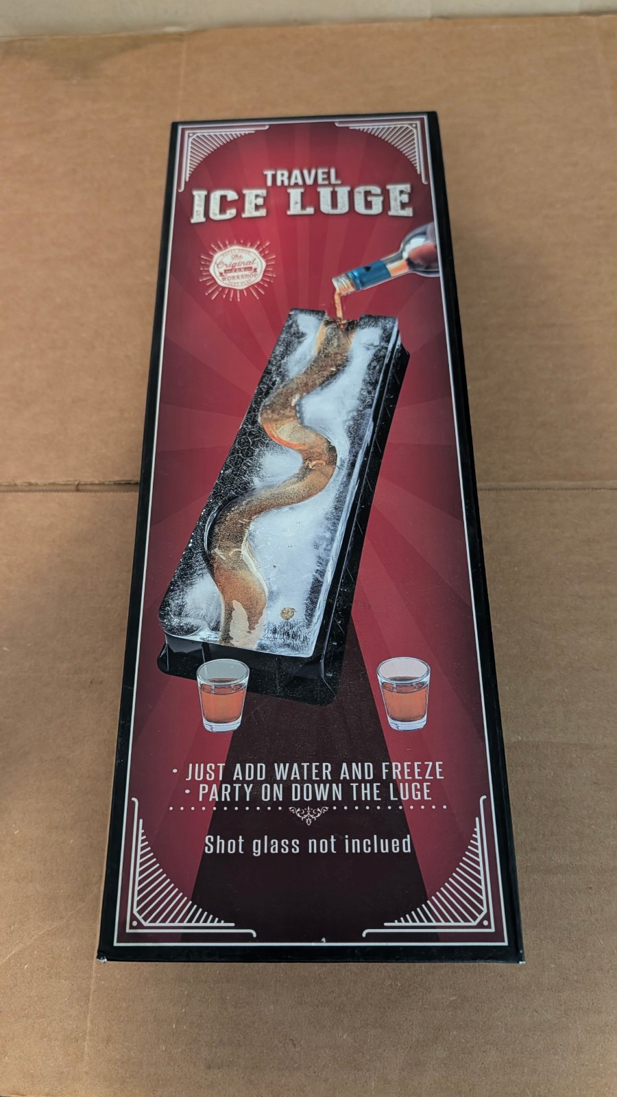 Travel Ice Luge Shot Drink Maker Party Centerpiece Game Entertainment