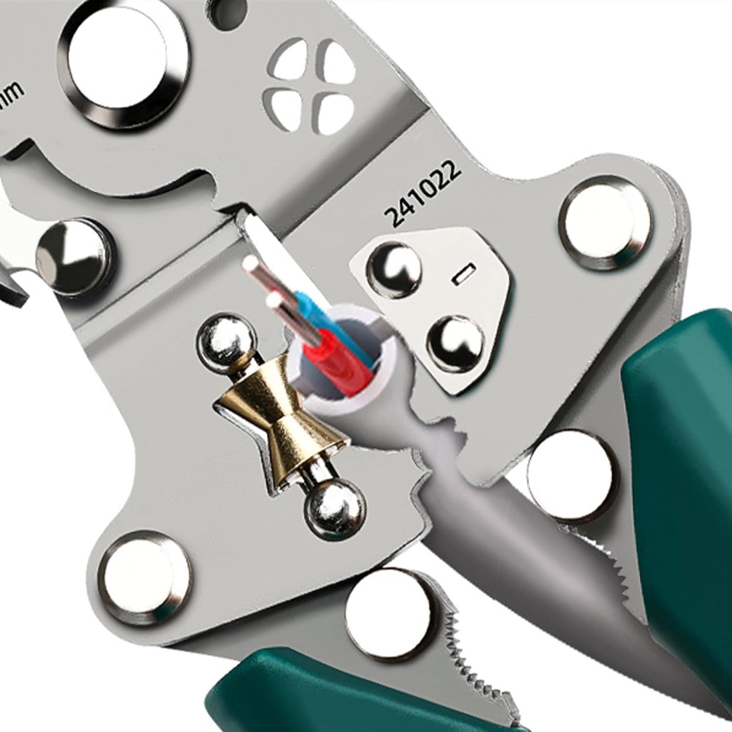 New 21-in-1 Foldable Wire Stripper,Multi-function Wire Stripping Cable-Cutter