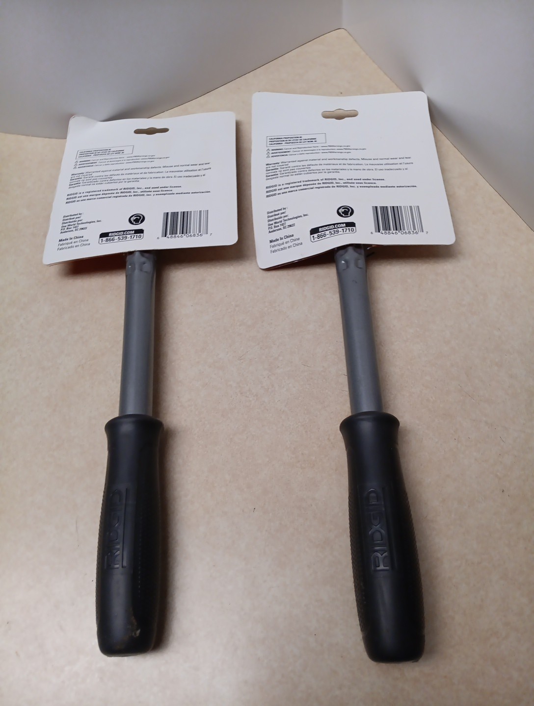 Ridgid FT5001 4'' Razor Blade Floor & Wall Scraper window flat knife tool x2