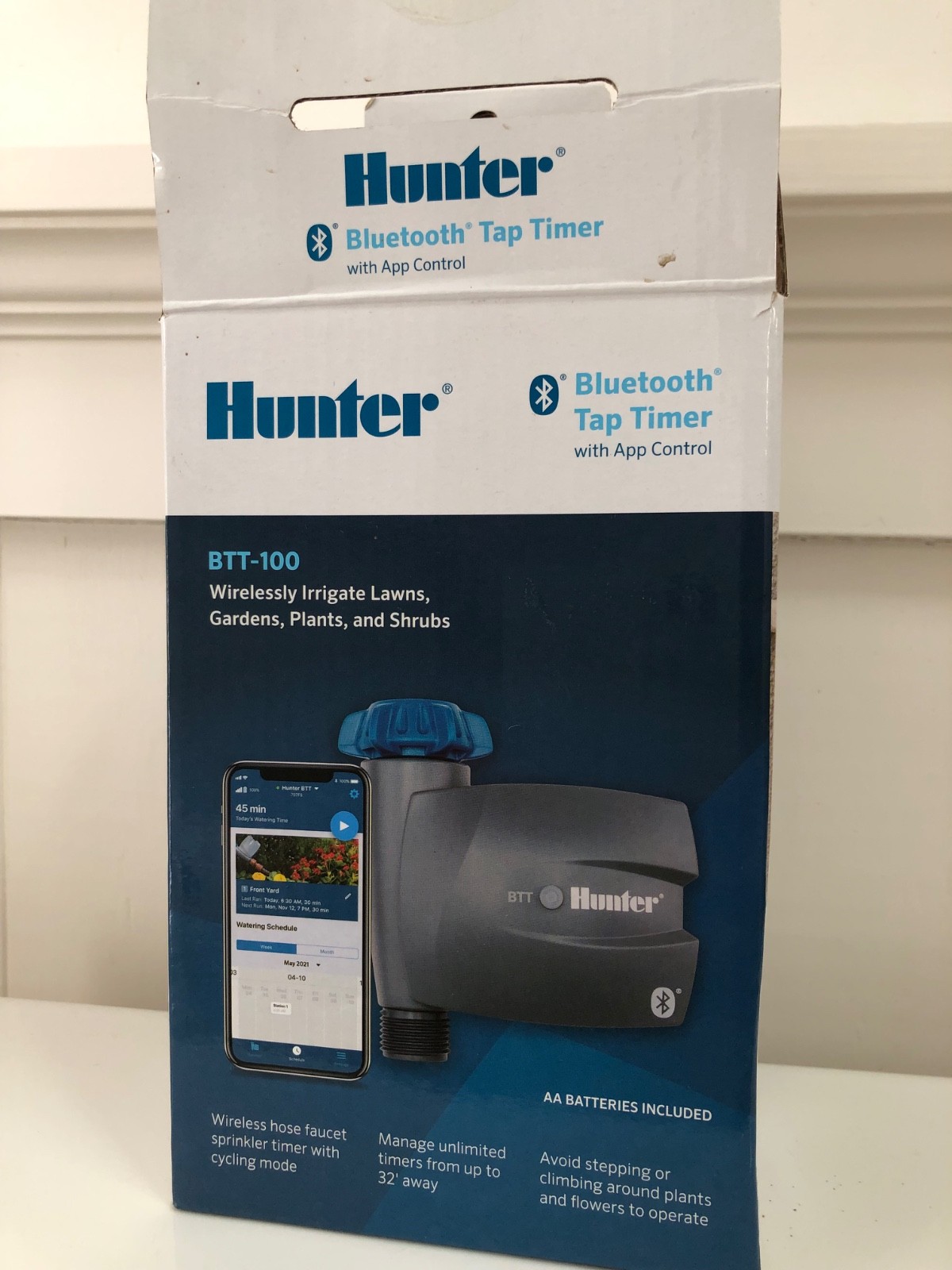 Hunter BTT-100 Single Station Battery Operated Timer Bluetooth App Control