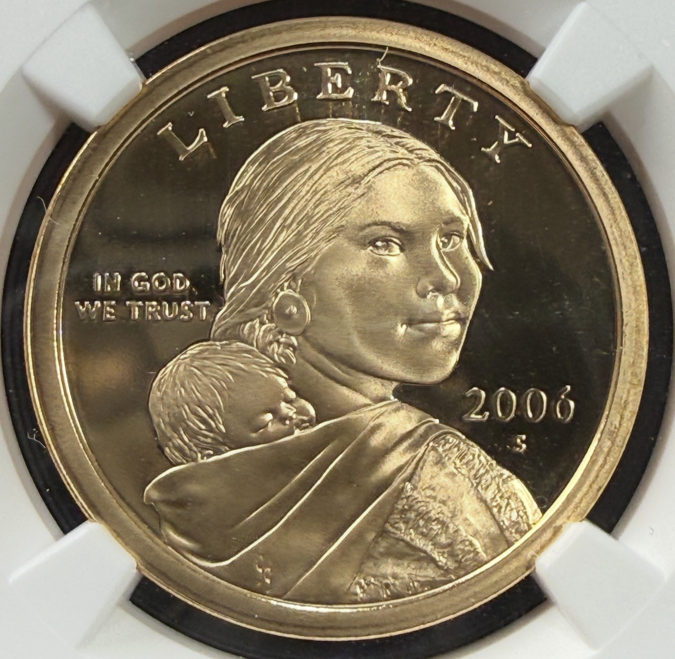 2006-S Sacagawea $1 NGC PF 70 Ultra Cameo Proof - A Perfect Sacagawea