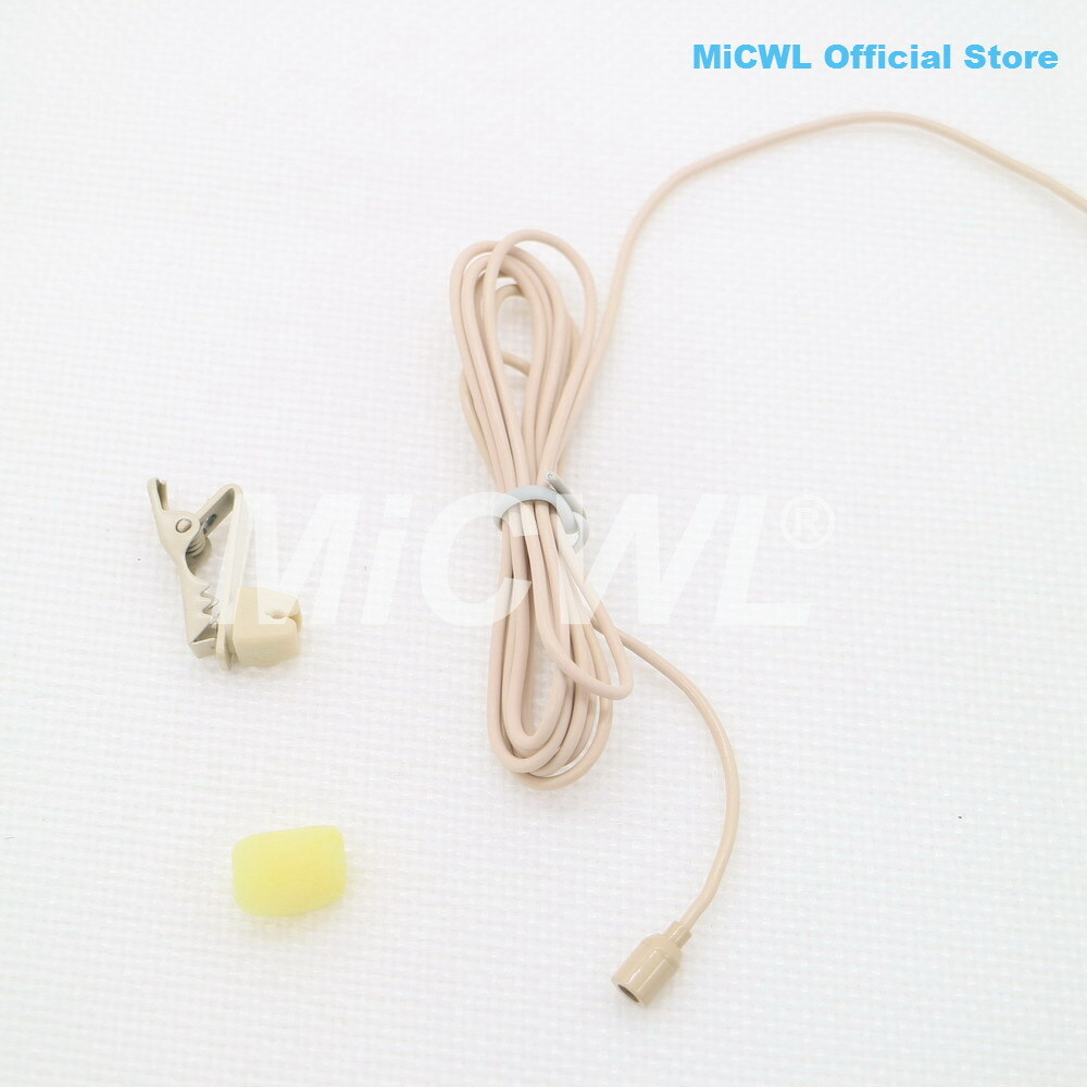 Lavalier Lapel Microphone For Sennheiser Wireless Omnidirectional Condenser Mic