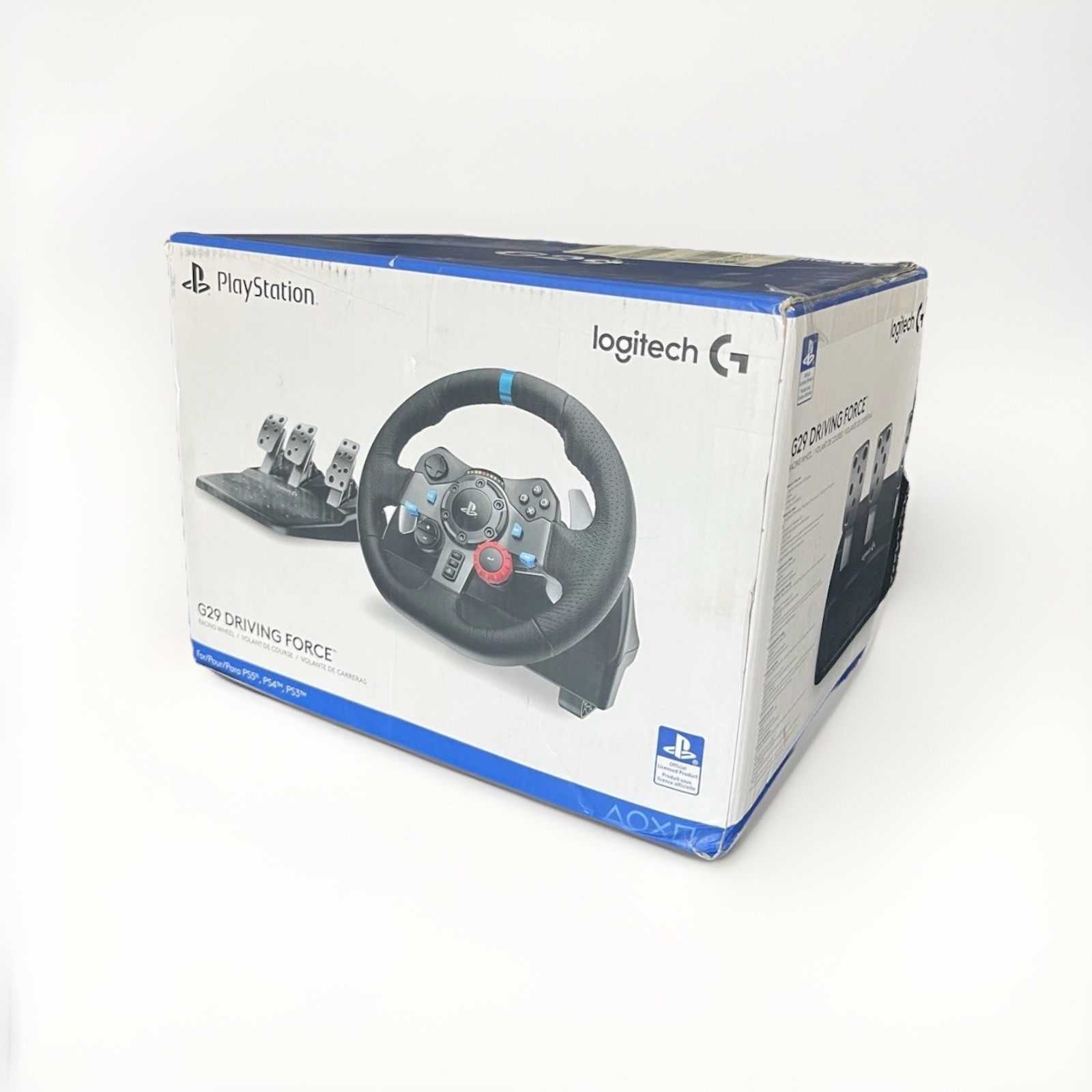 Logitech G29 Driving Force Racing Wheel & Pedals for PlayStation PS4 PS3 Wired