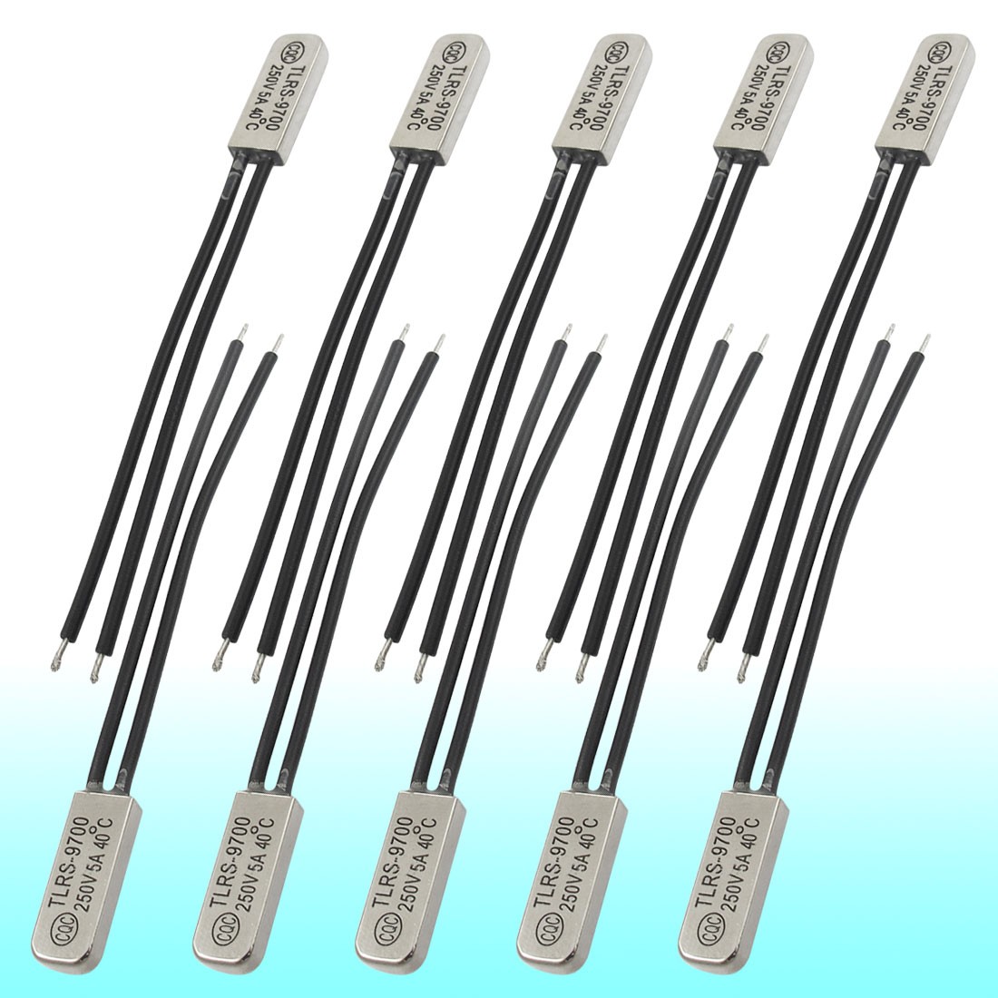 10Pcs Bimetal Temperature Control Switch Thermostat 40C N.O TLRS9700