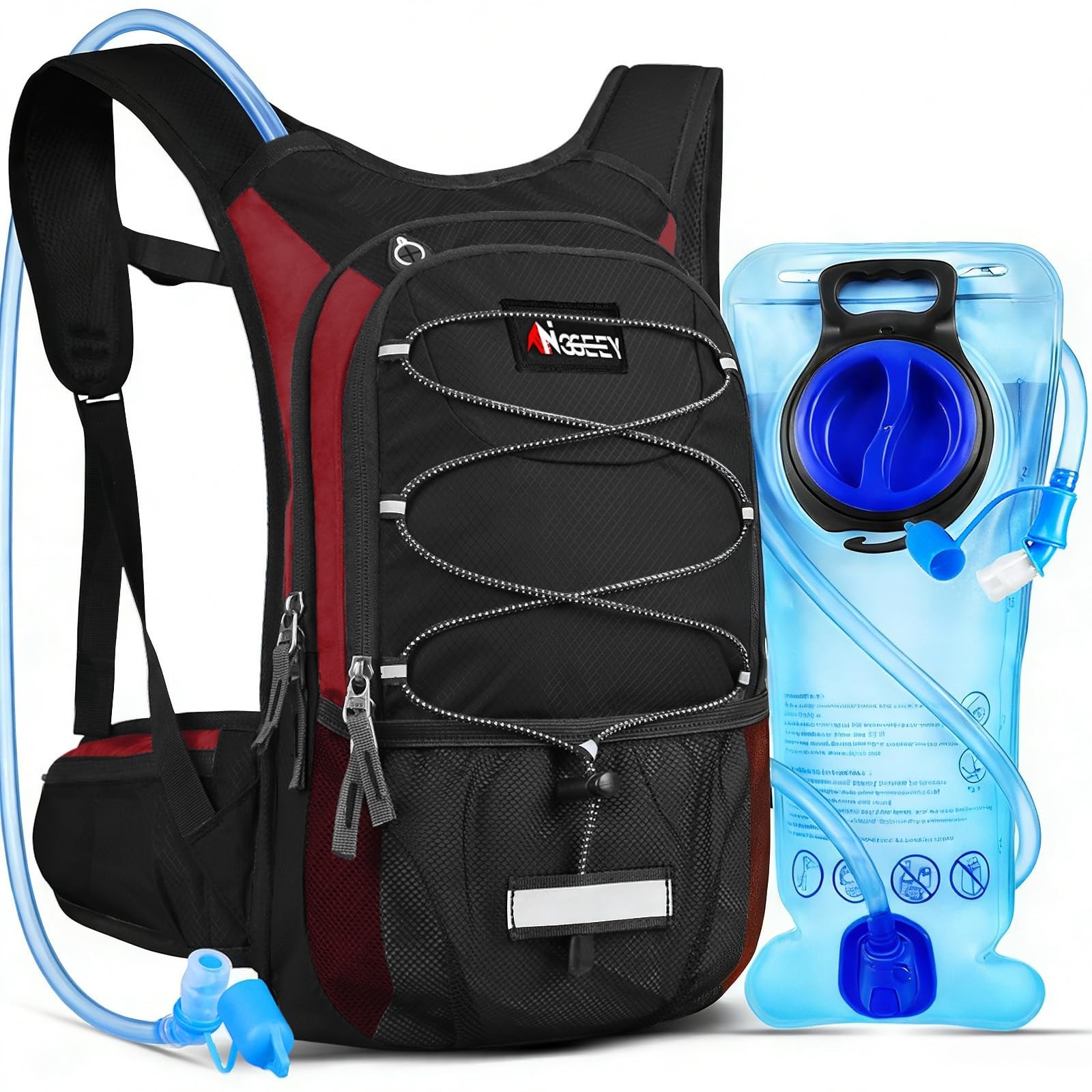 Hydration Pack, Insulated Hydration Backpack with 2L Hydration Bladder, Hikin...