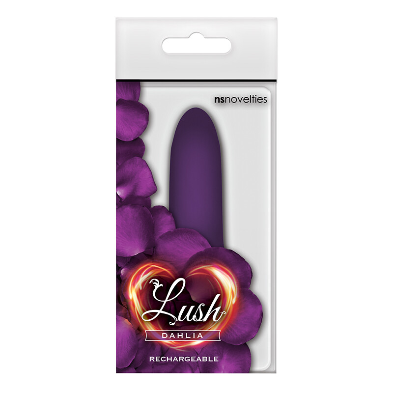 Lush - Dahlia Mini Rechargeable Vibrator 7-Speed Discreet Massager Wand Vibe