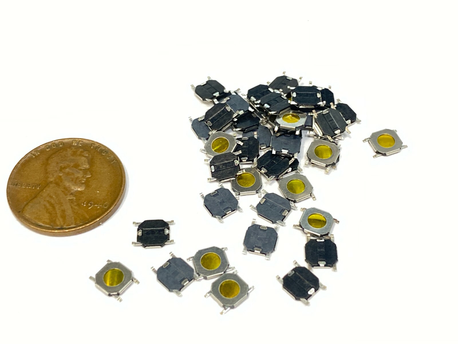 25 Pieces 4pin 5.2 x 1mm SMT Tactile Tact Push Button Micro Switch Momentary G31