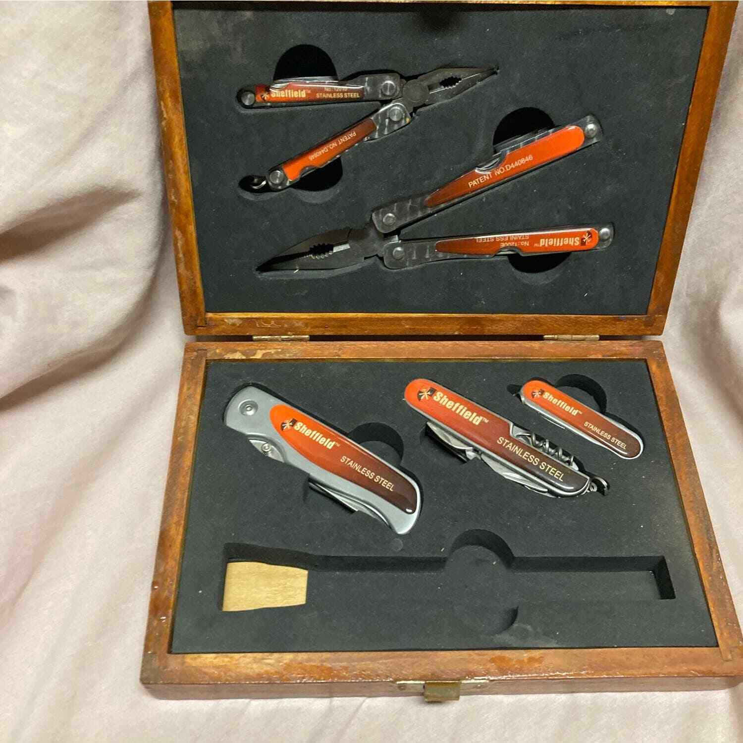 Sheffield Knife And Multi-Tool Set Missing Flashlight