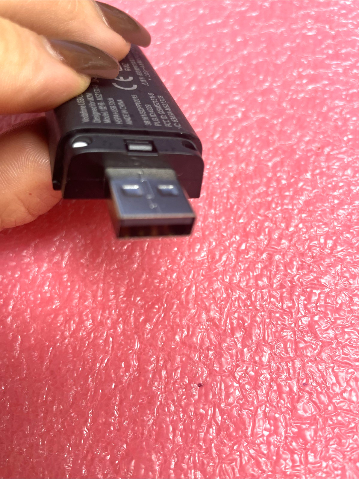 WORKING Vodafone - USB Connect MS2131i-8 Dongle Black / NO CABLE