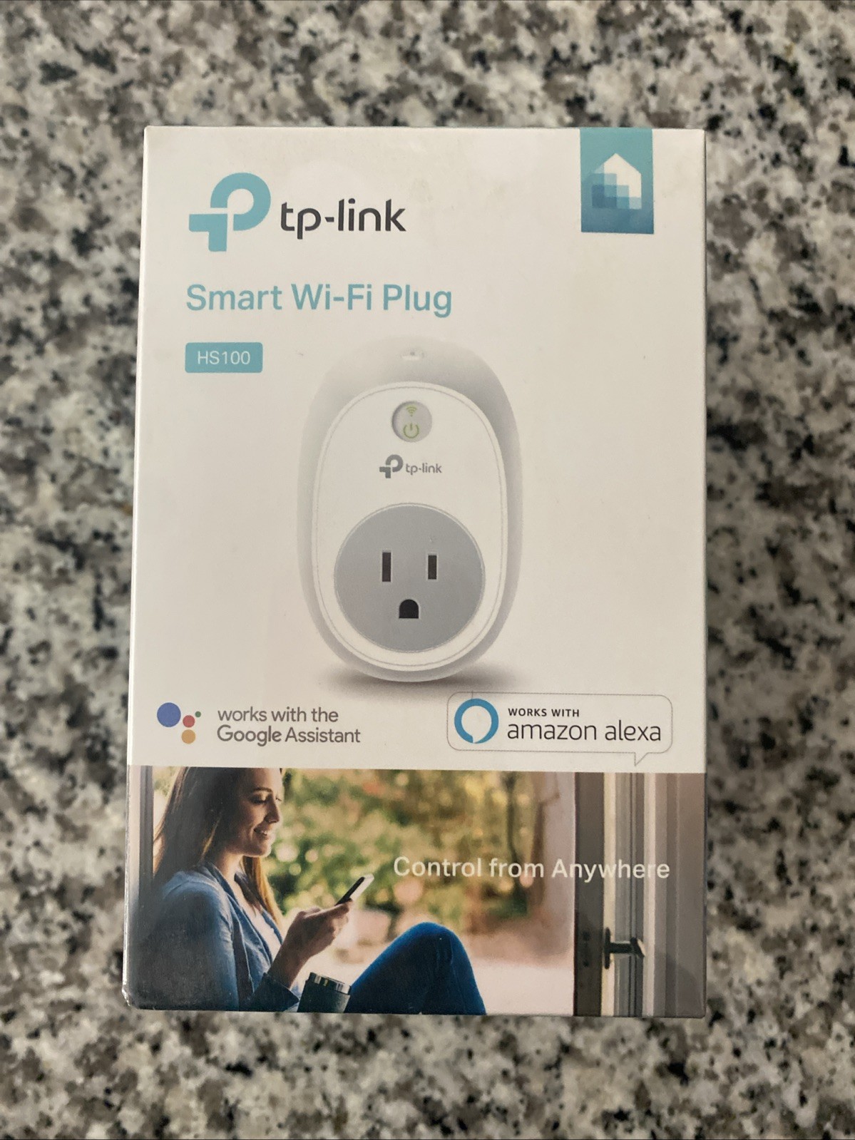 Smart Wi-Fi Plug TP-Link HS100– Works with Alexa & Google Home