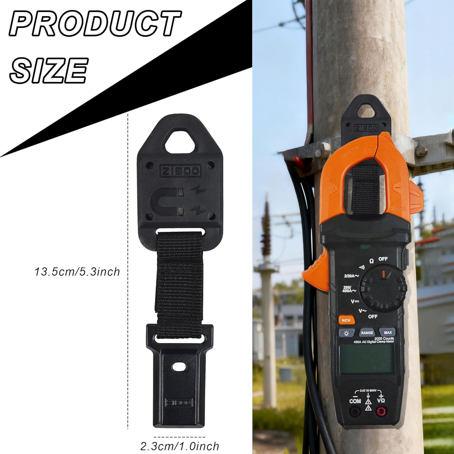 69417 Rare Earth Magnet Multimeter Hanging Strap Kit Compatible with Klein Tools