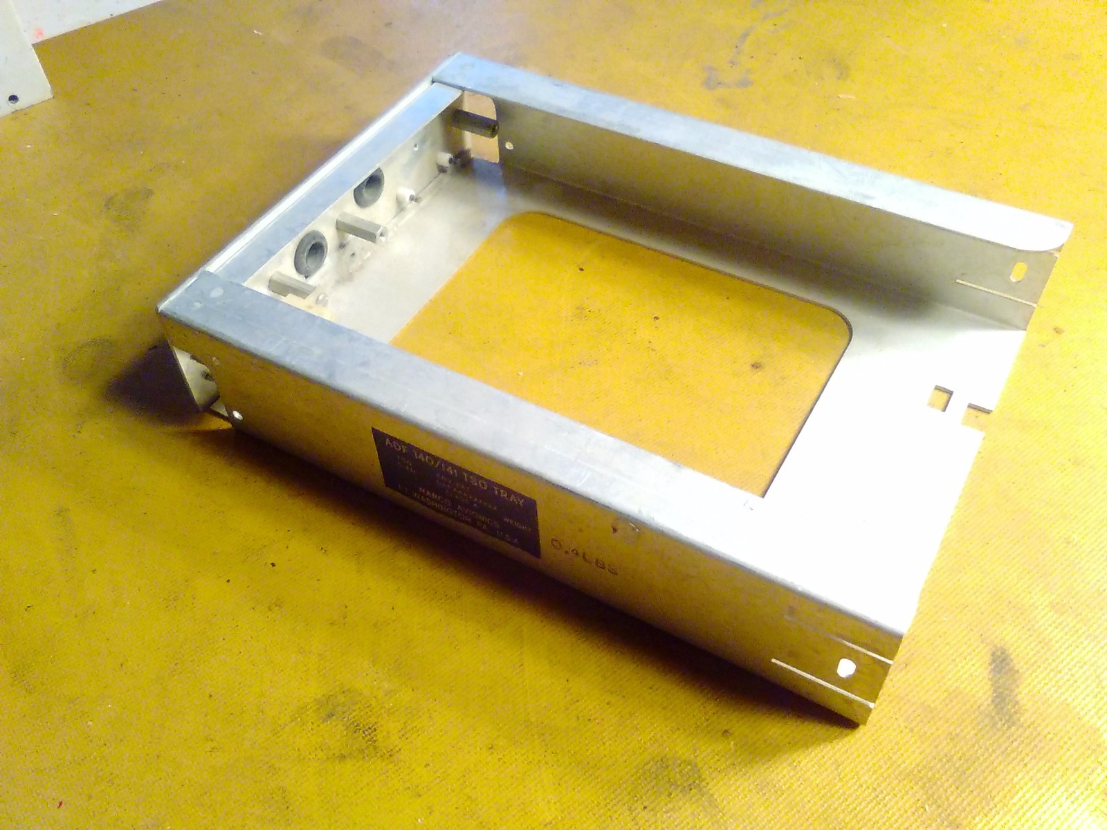 Narco ADF 140 & ADF 141 Installation Tray with back-plate