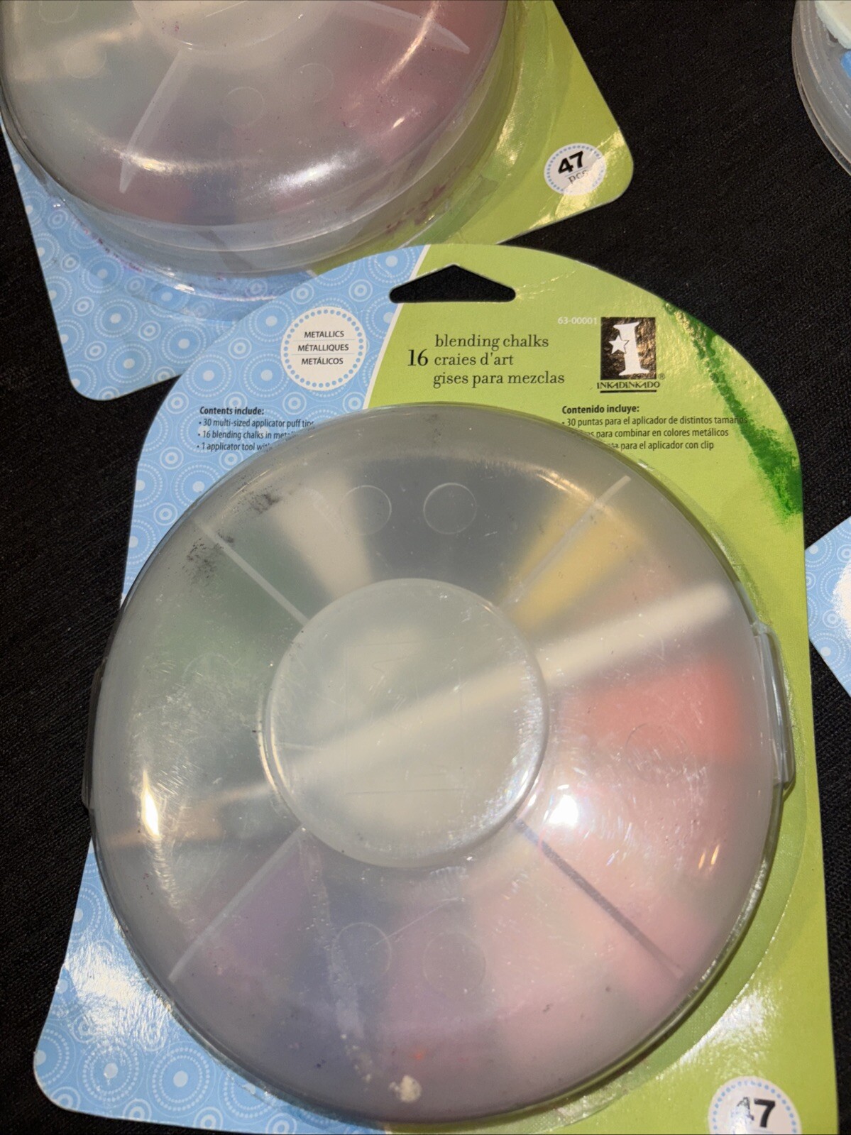 3-Blending Chalks Pastel/Metallics-Sealed-damaged