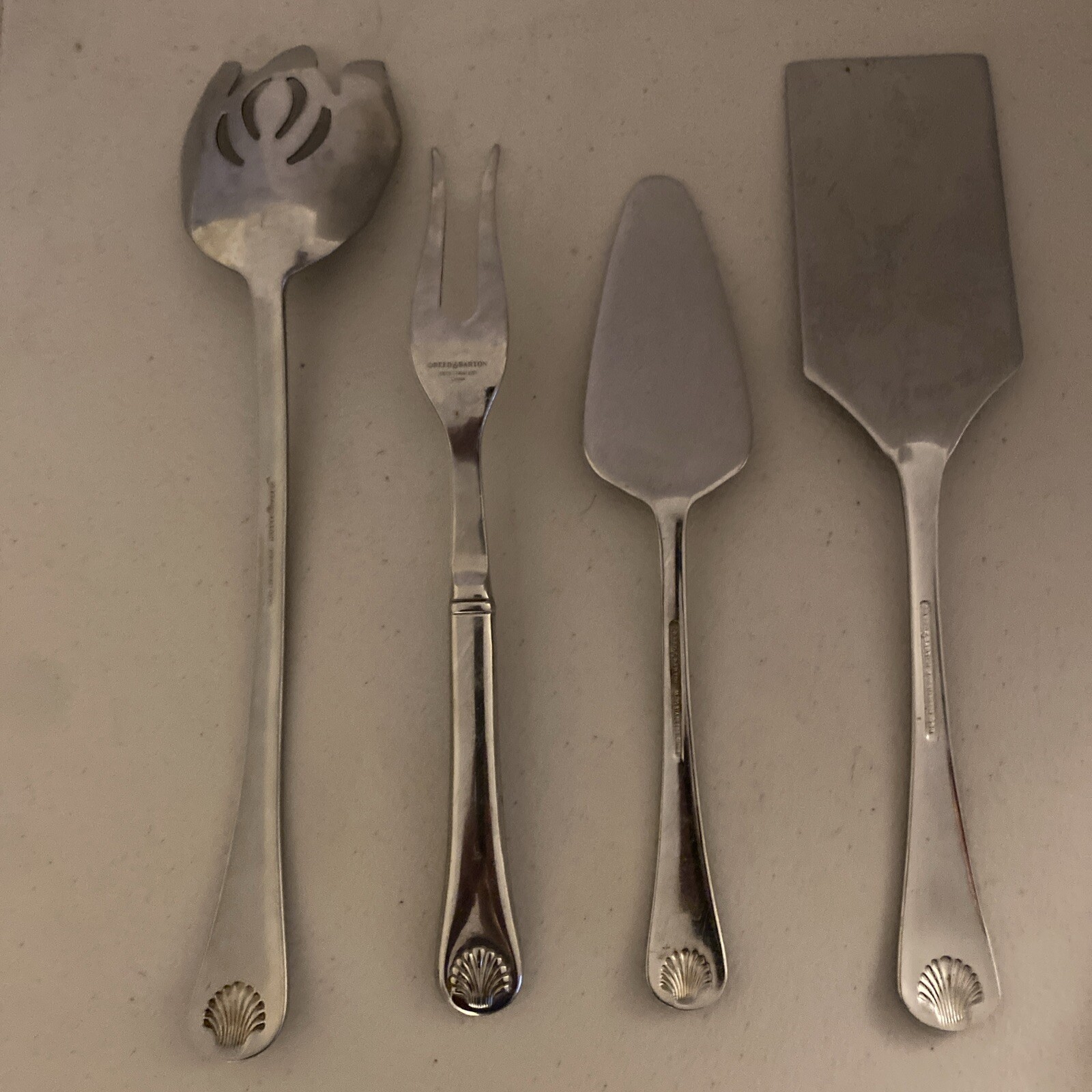 Reed & Barton SEYCHILLES*STAINLESS 4 Serving Pieces