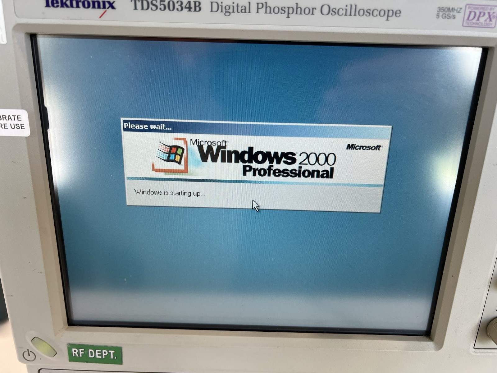 tektronix TDS5034B Digital phosphor Oscilloscope 350MHZ