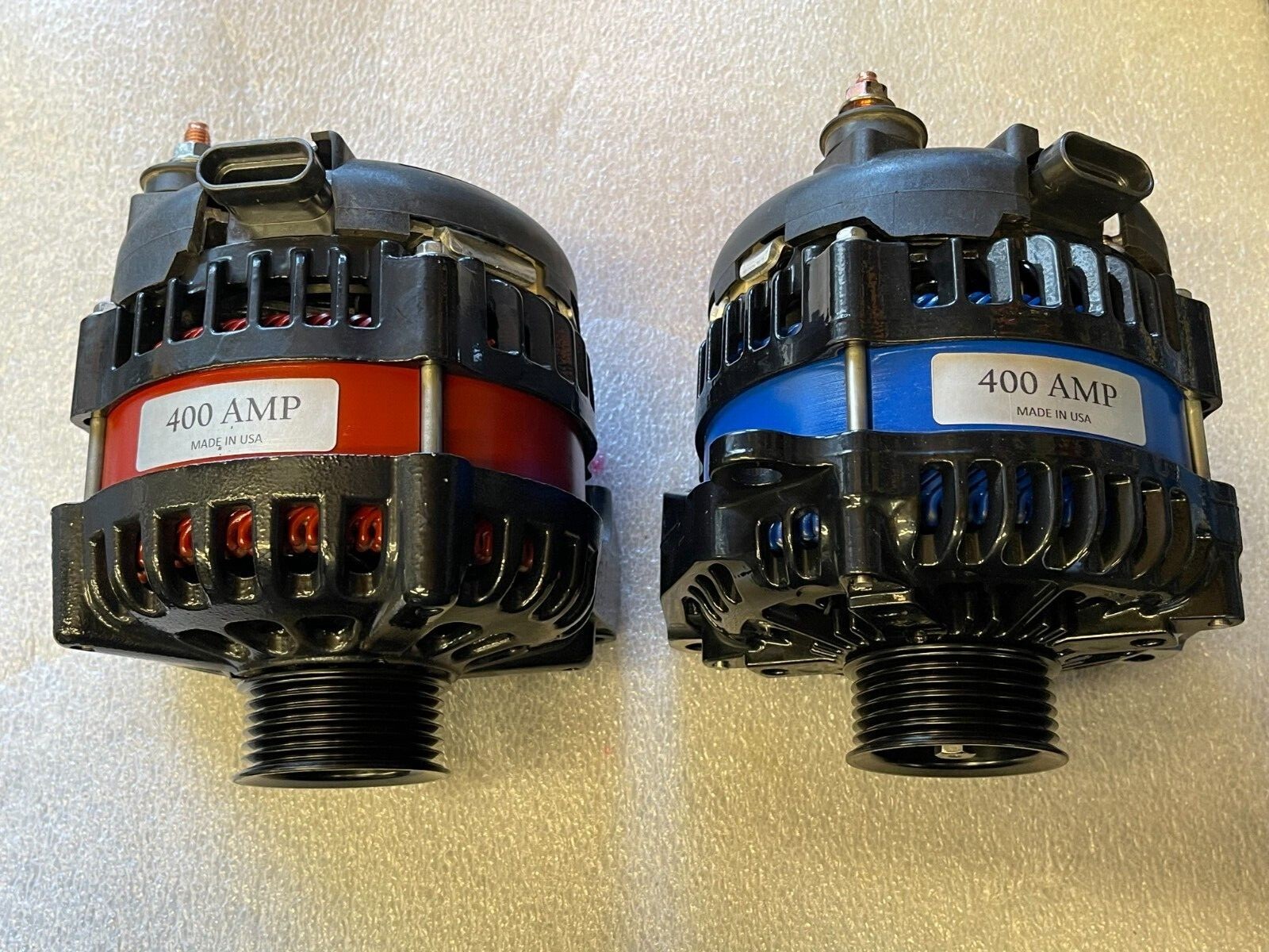 400 AMP Alternator GM 96-04 Truck 4 Pin 15.1 Volts 1 Wire Hairpin Self Excited