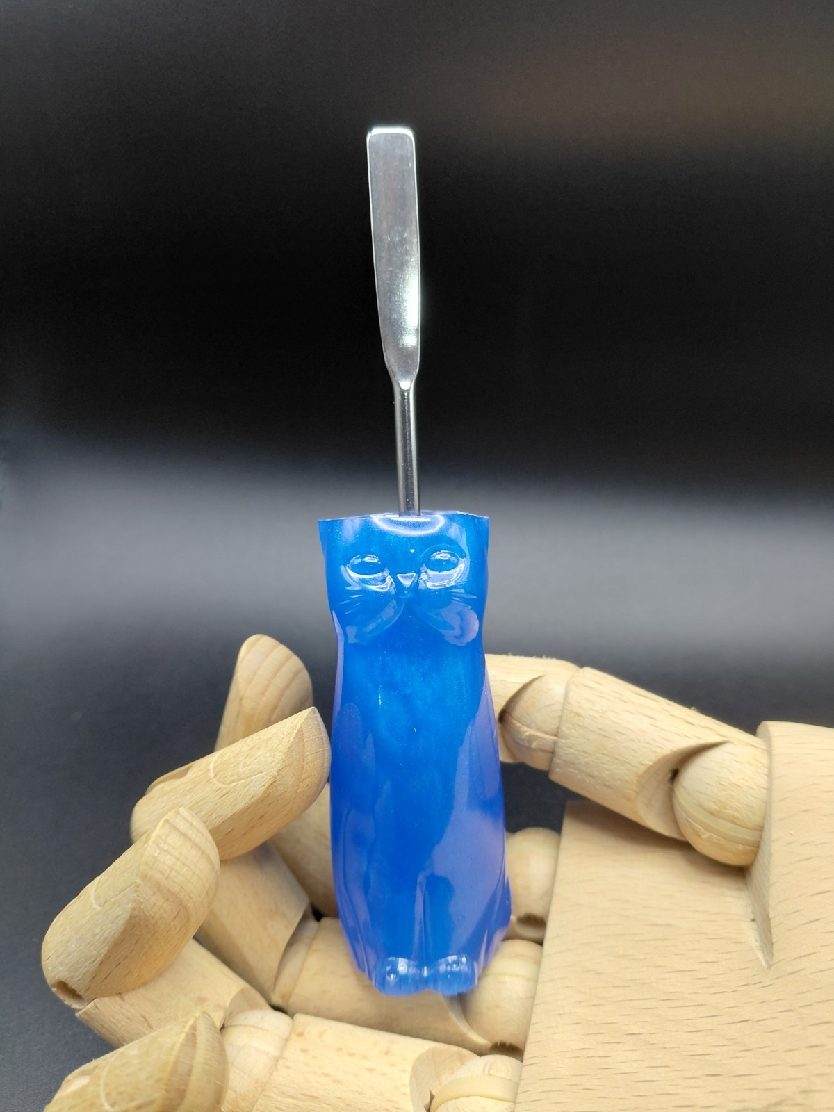 Wax Scoop Epoxy Dabber Tool Bong Dabbing Tobacco Smoking Pipe Accessories kitty