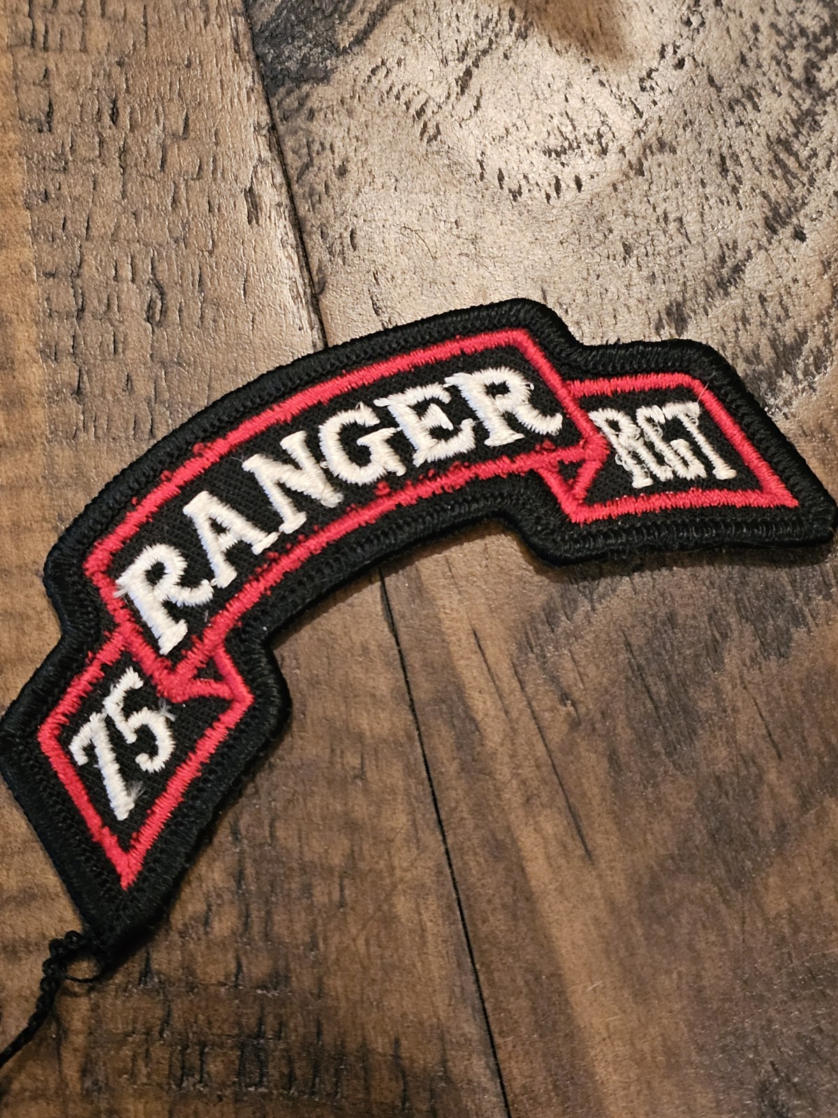 1960s 1970s US Army Vietnam Cold War 75th Ranger Battalion Scroll Patch L@@K!!!