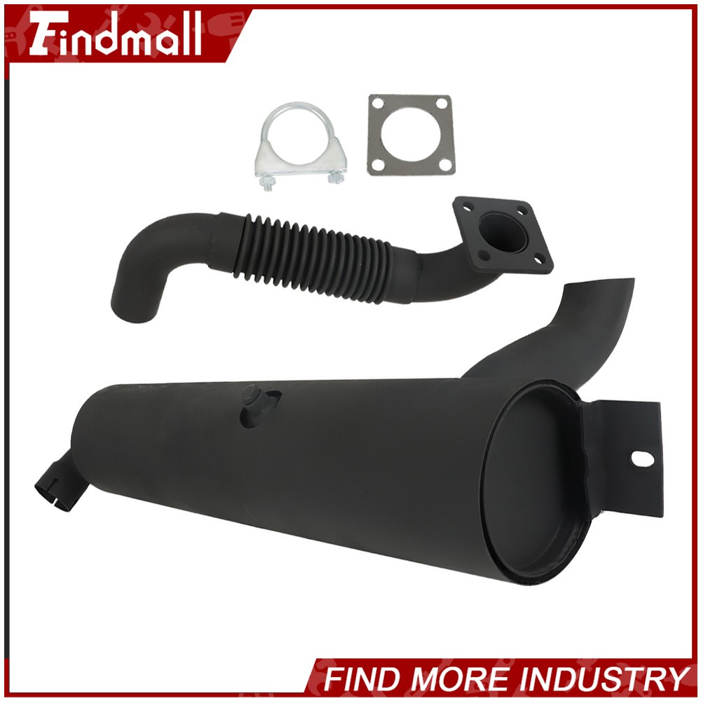 Findmall Muffler & Exhaust Pipe Kit 6683915 7107449 For Bobcat T190 S150 S160