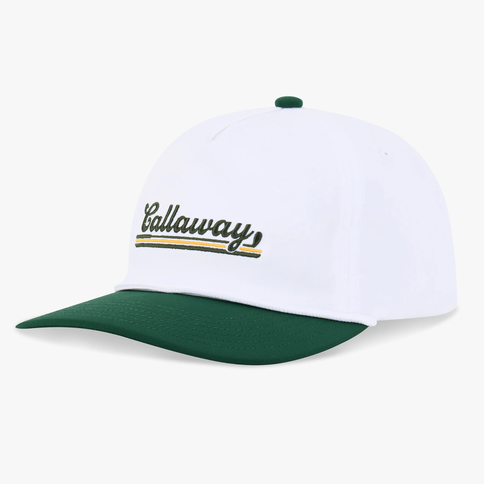 Callaway Iron Shot Golf Hat COLOR: White/Pine SIZE: Adj