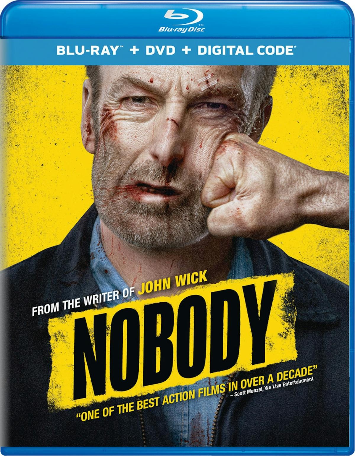 Nobody Blu-ray Bob Odenkirk NEW