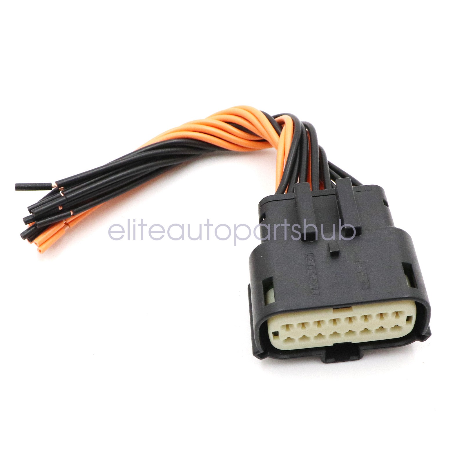 Fit 2016-2022 Ford Explorer 16-Way Front Headlamp Headlight Connector Harness