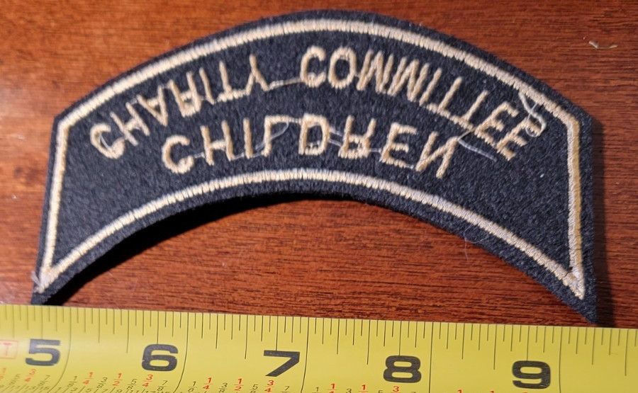 New Chahu cowwilleechipohe PatchB PATCH Gold on Black