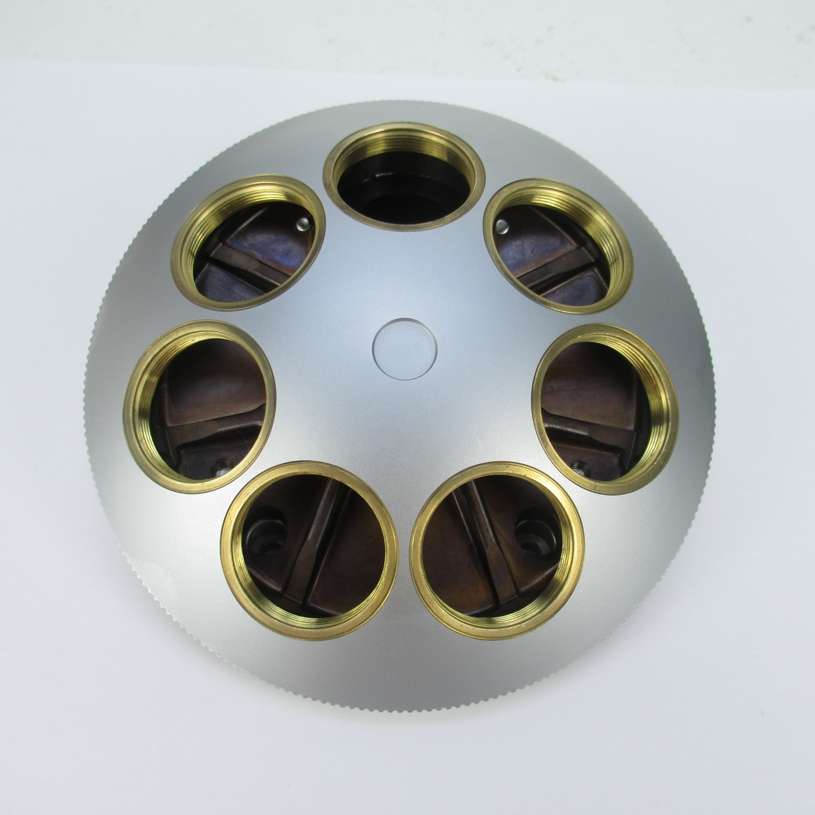 LEICA/LEITZ 7 POSITION M25 OBJECTIVE TURRET/NOSEPIECE FOR DMRB MICROSCOPE