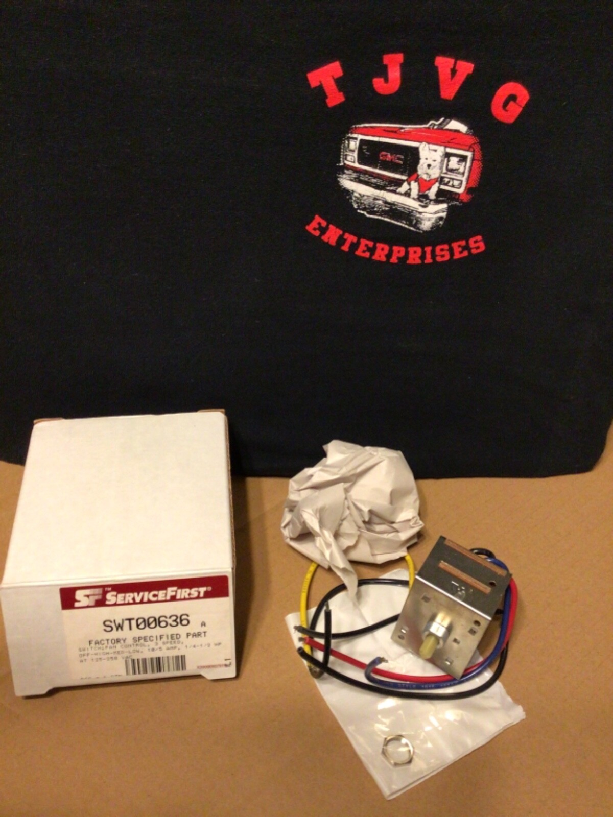 SWT00636 NEW GENUINE SERVICE FIRST FAN CONTROL SWITCH