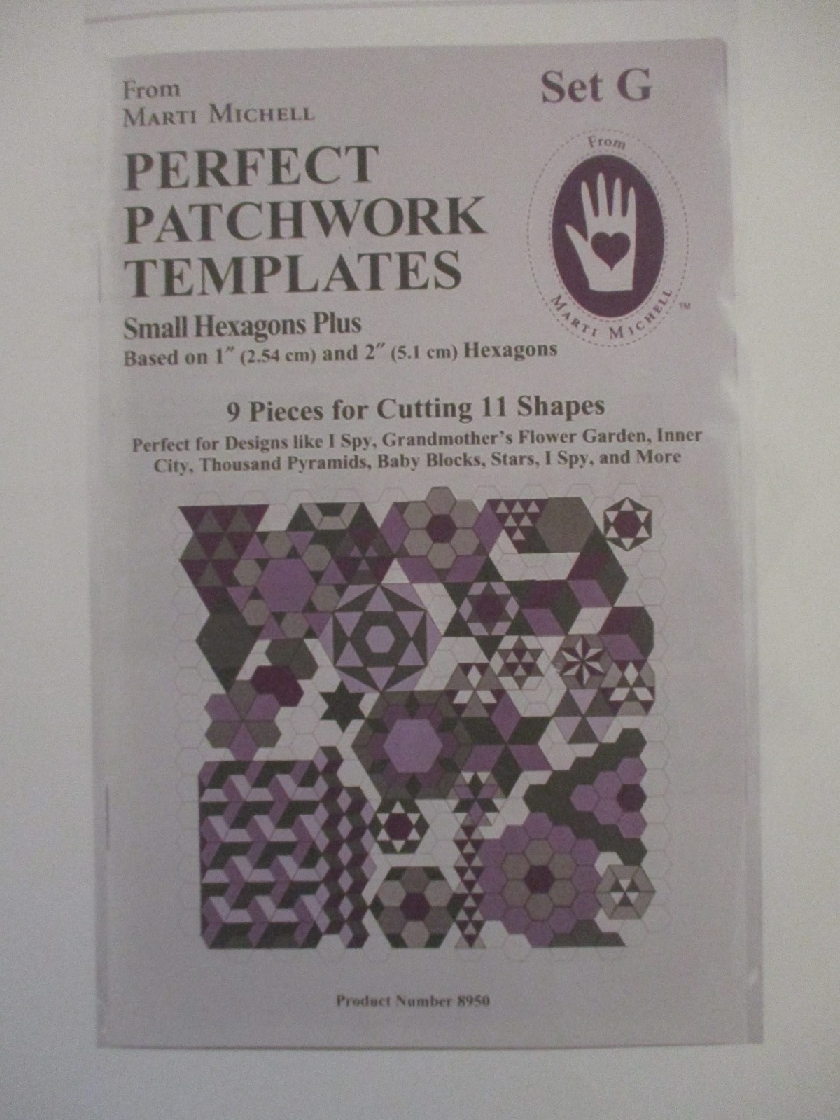 Acrylic Template Set G Marti Michelle Perfect Patchwork Quilts Crafts