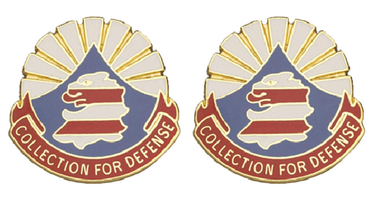 206TH Military Intelligence Battalion Distinctive Unit Insignia - Pair - COLLECT