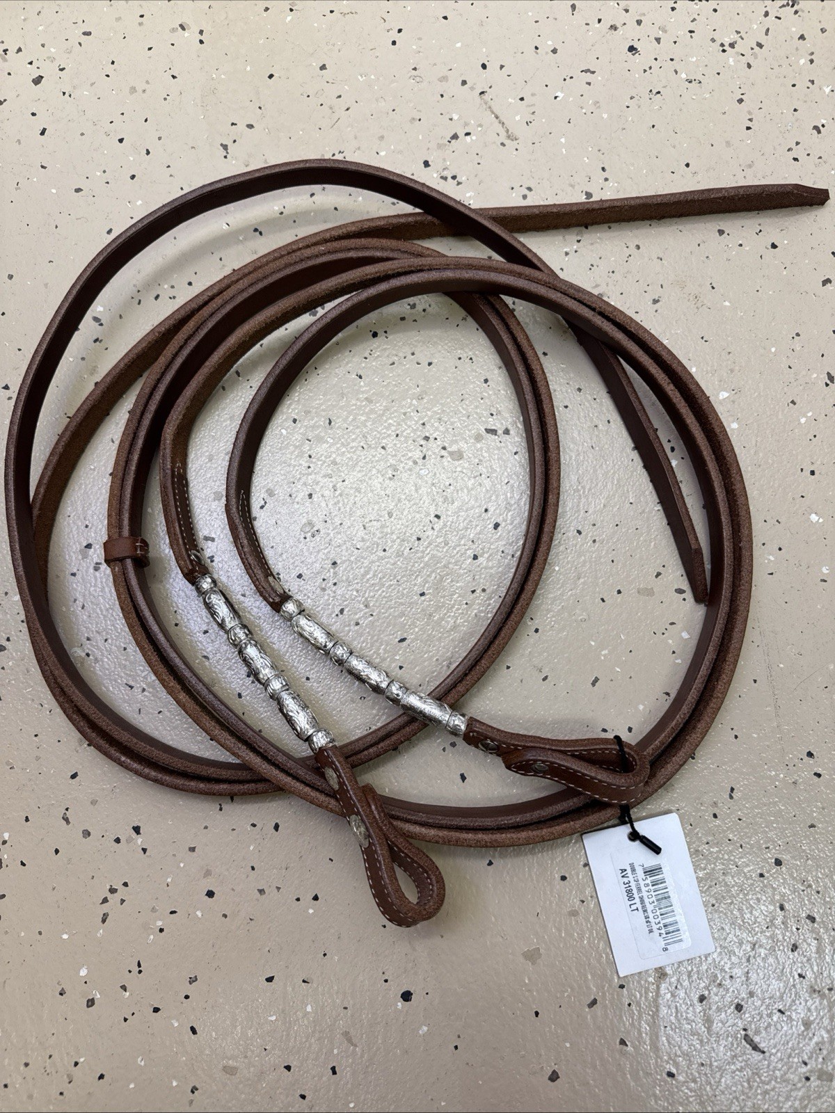 Schneiders Double S SP Ferrel Raleigh Harness Leather Horse Split Show Reins