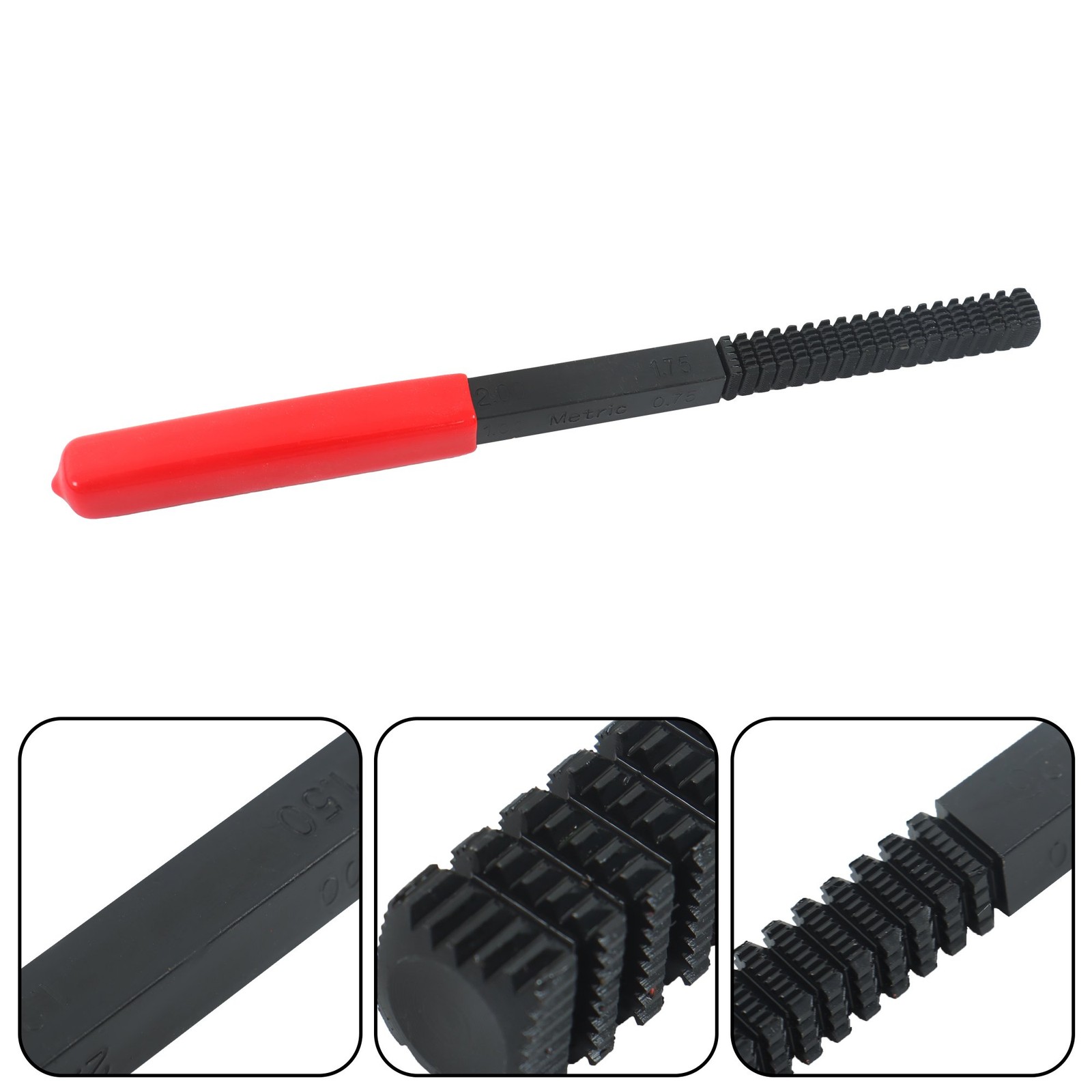 15-Piece Metric Thread Repair Tools Set Thread Restorer Set Rethreading Tool Kit
