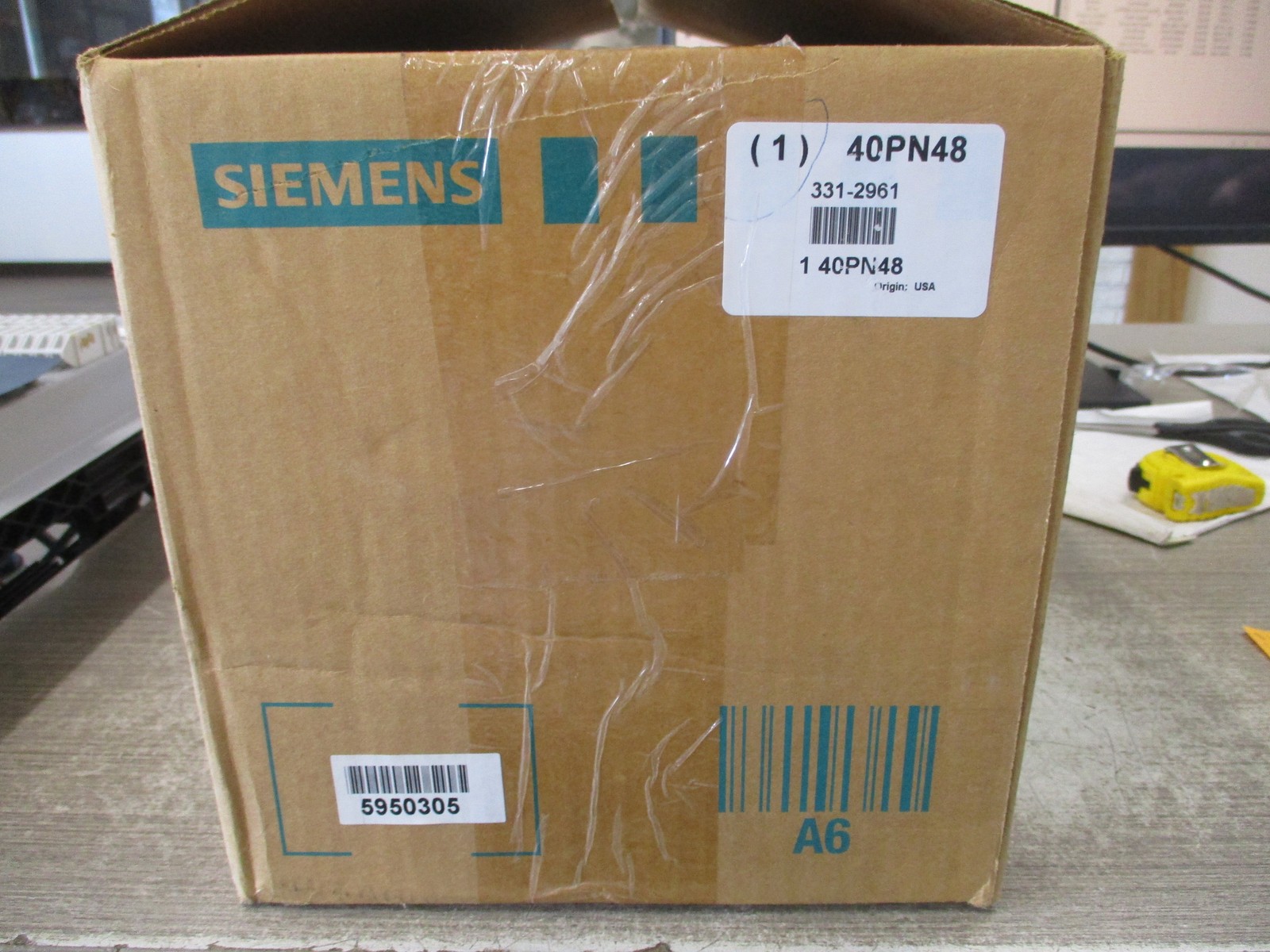 Siemens Pneumatic Damper Actuator 331-2961 4" Spring Range: 8-13PSI New Surplus