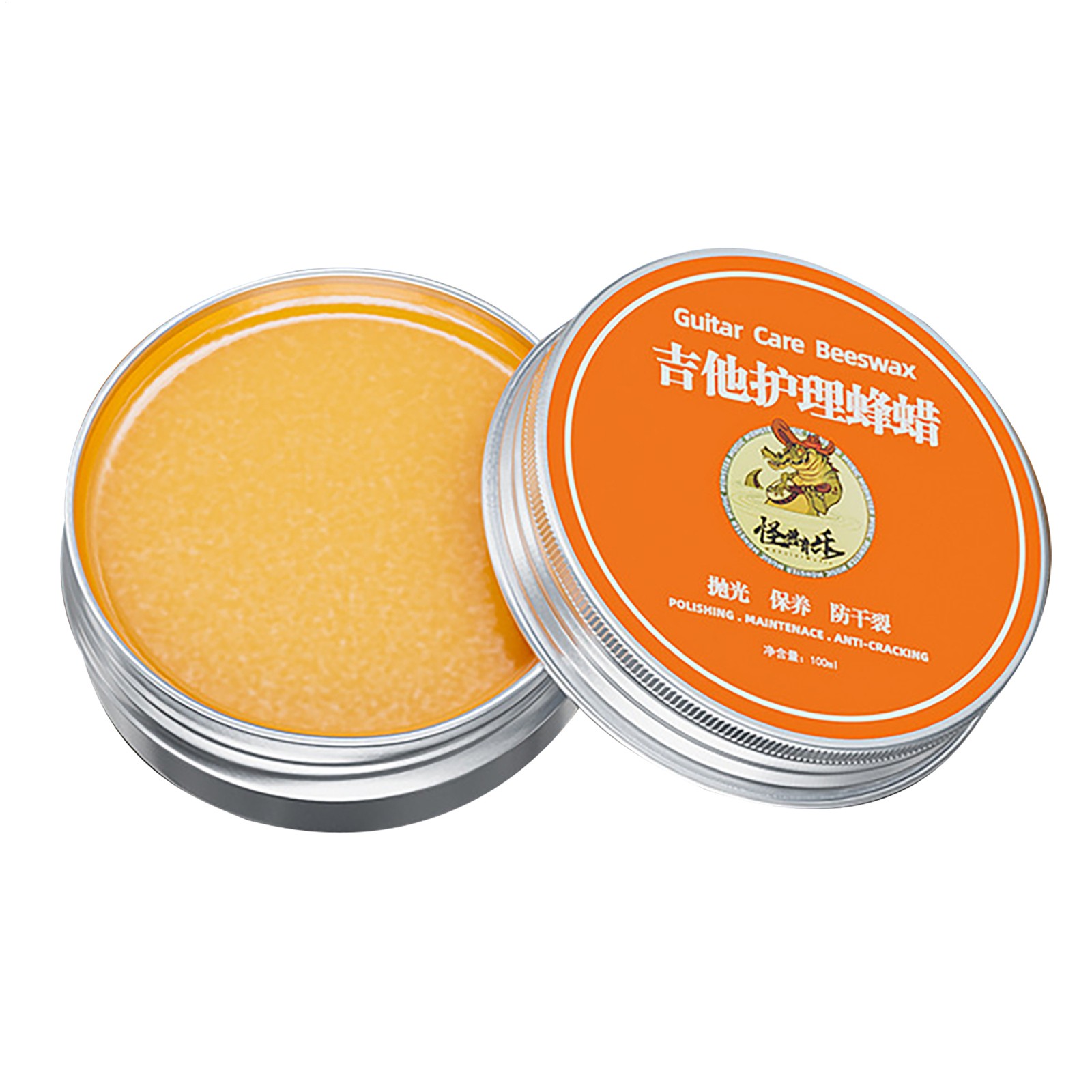 Guitar Polish Wax 100ml Guitar Polish & Cleaner Anti Crack Cleaning Guitar Care