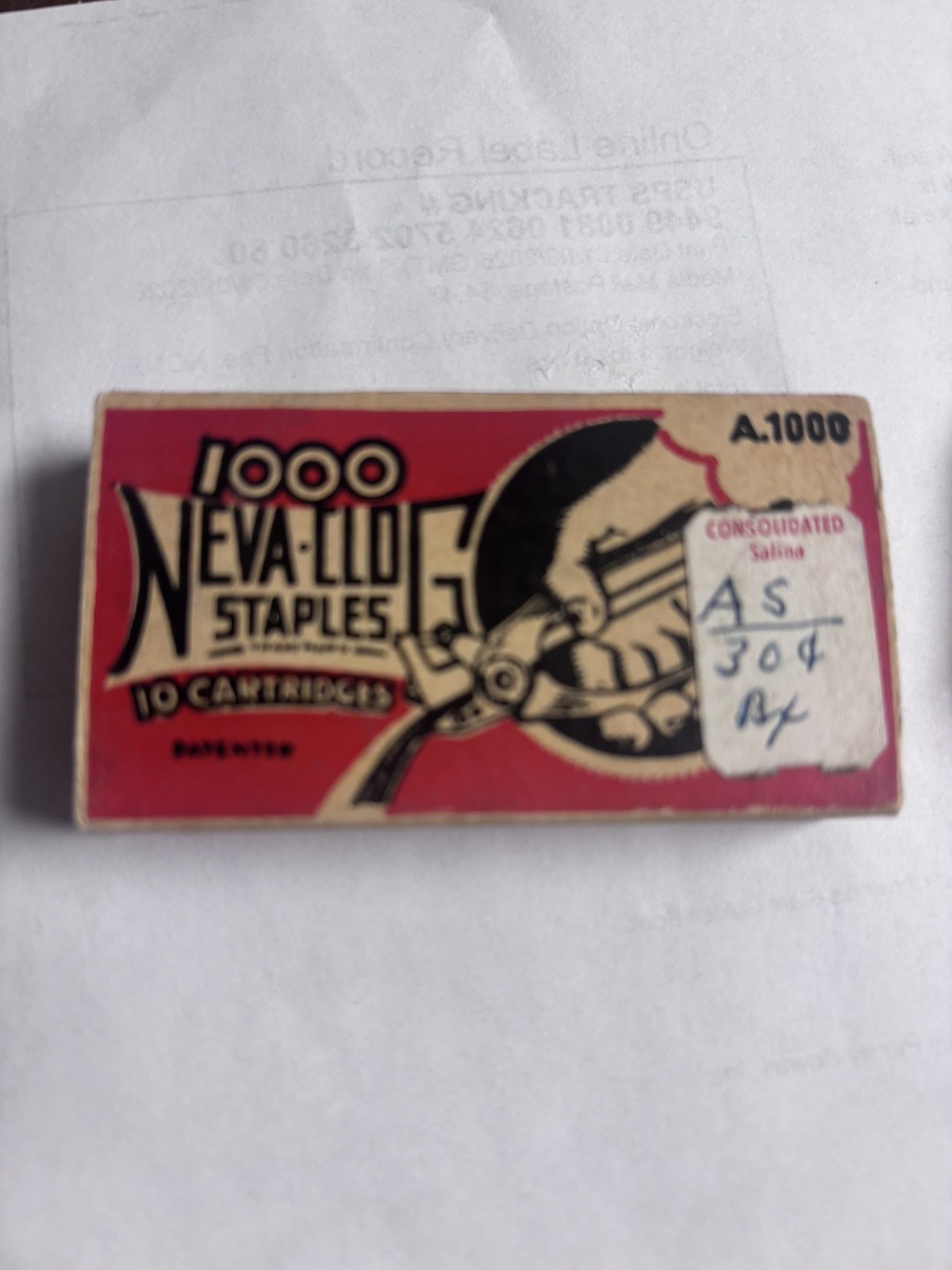 Neva-Clog A1000 and Swingline Cub Staples