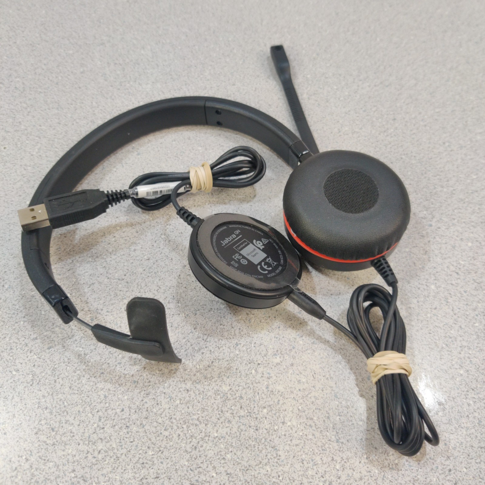 Jabra GN USB Evolve ENC060 Headset Model ENC060 - Pre-Owned