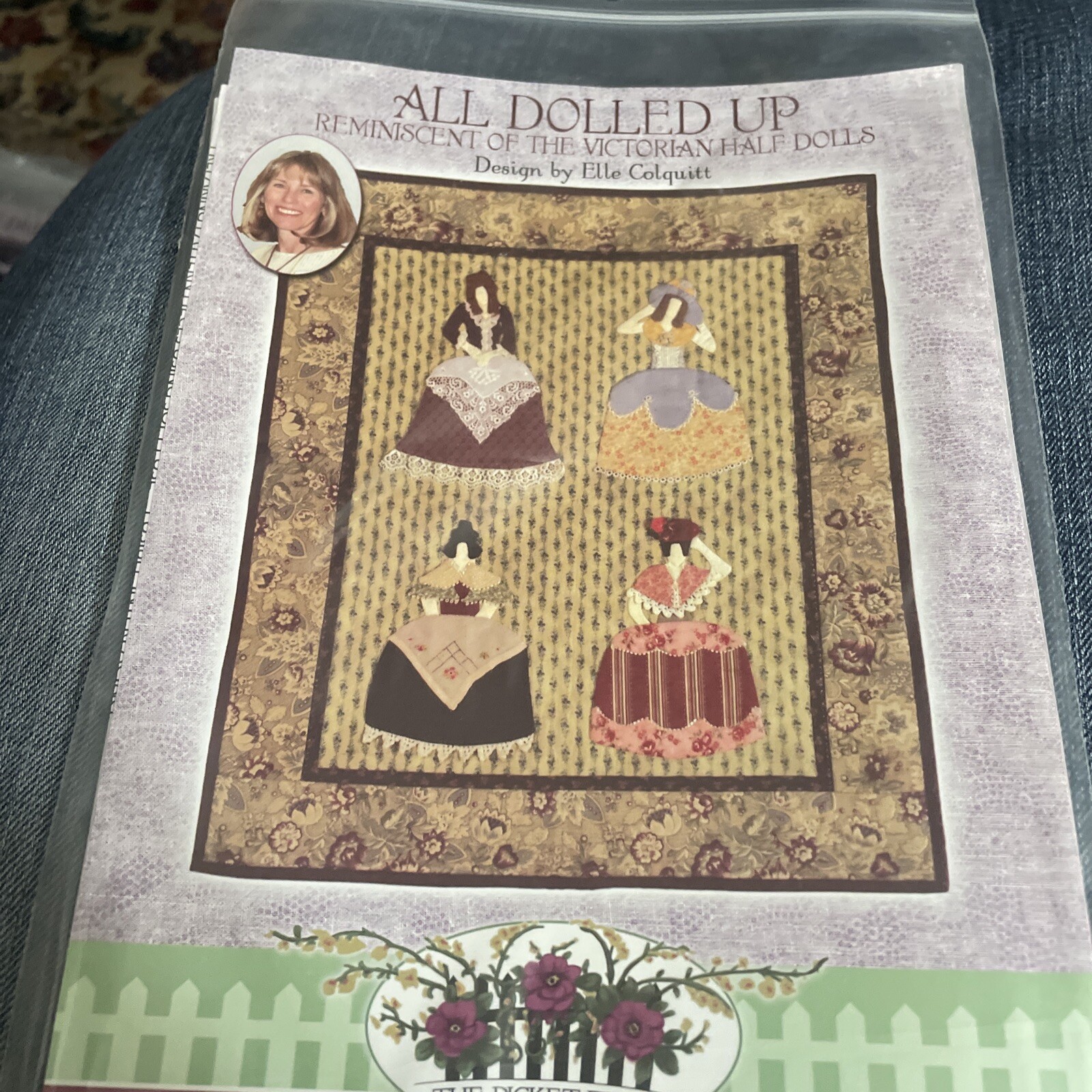 All Dolled Up Wall Quilt Pattern by Elle Colquitt Sewing Craft DIY