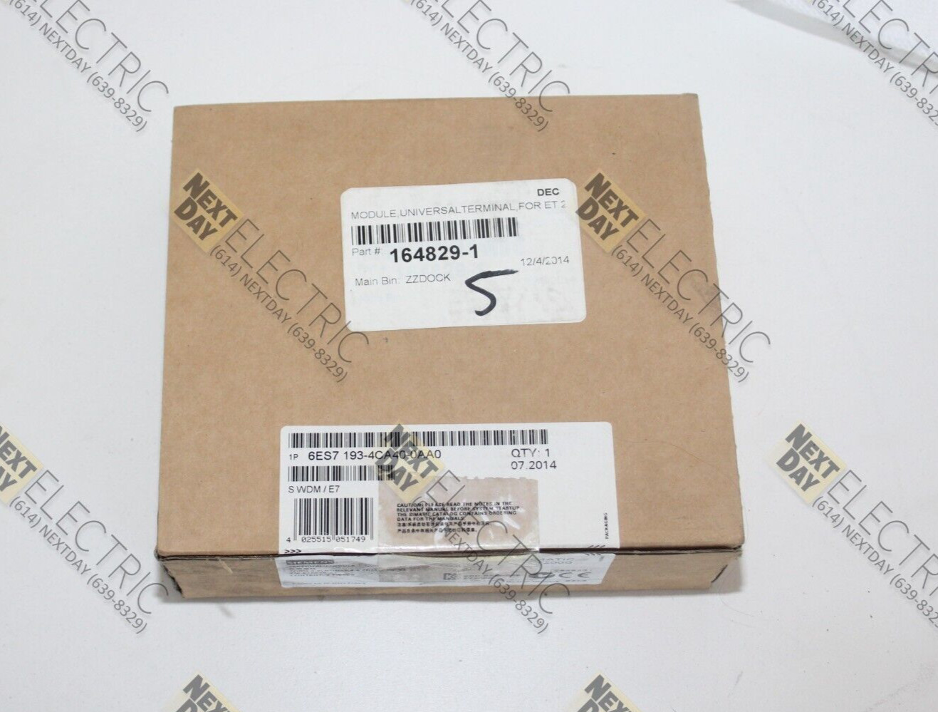 Siemens, 6ES7 193-4CA40-0AA0, Terminal Module Base Mount Universal