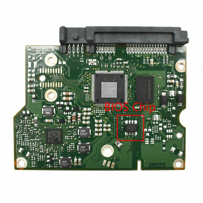 Seagate ST3000DM001 HDD PCB Circuit Board 100717520 REV B