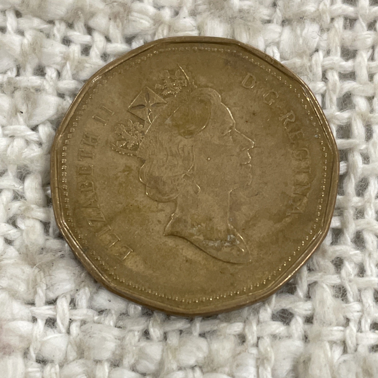 125 years Canadian Confederation Canadian One Dollar Anniversary Edition Coin