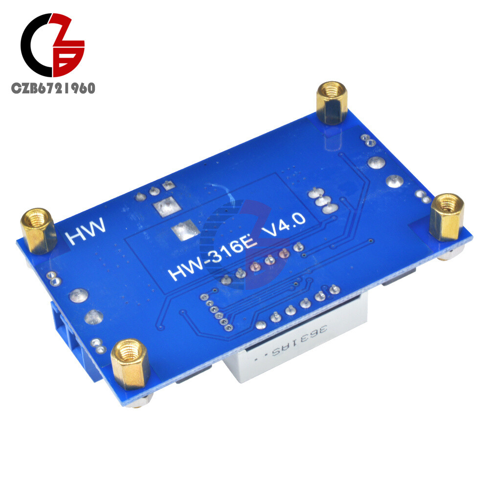5A Adjustable Power DC-DC Step-down Charge Module LED Driver With Voltmeter