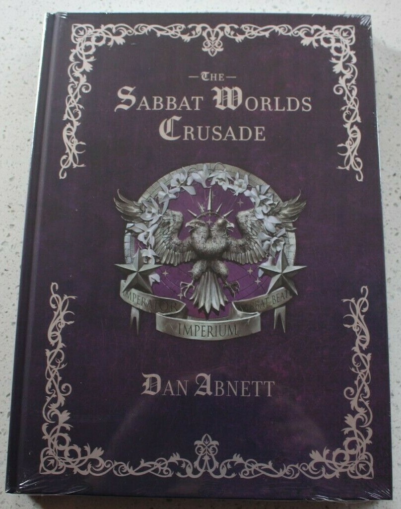 Games Workshop The Sabbat Worlds Crusade Dan Abnett Hardback Book New Sealed GW