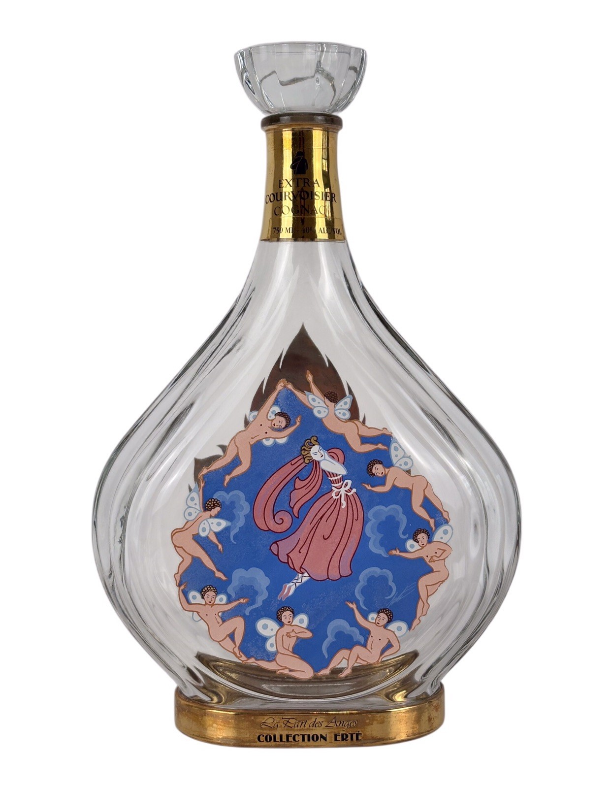 Courvoisier Erte Cognac No. 7 La Part Des Anges Decanter Bottle