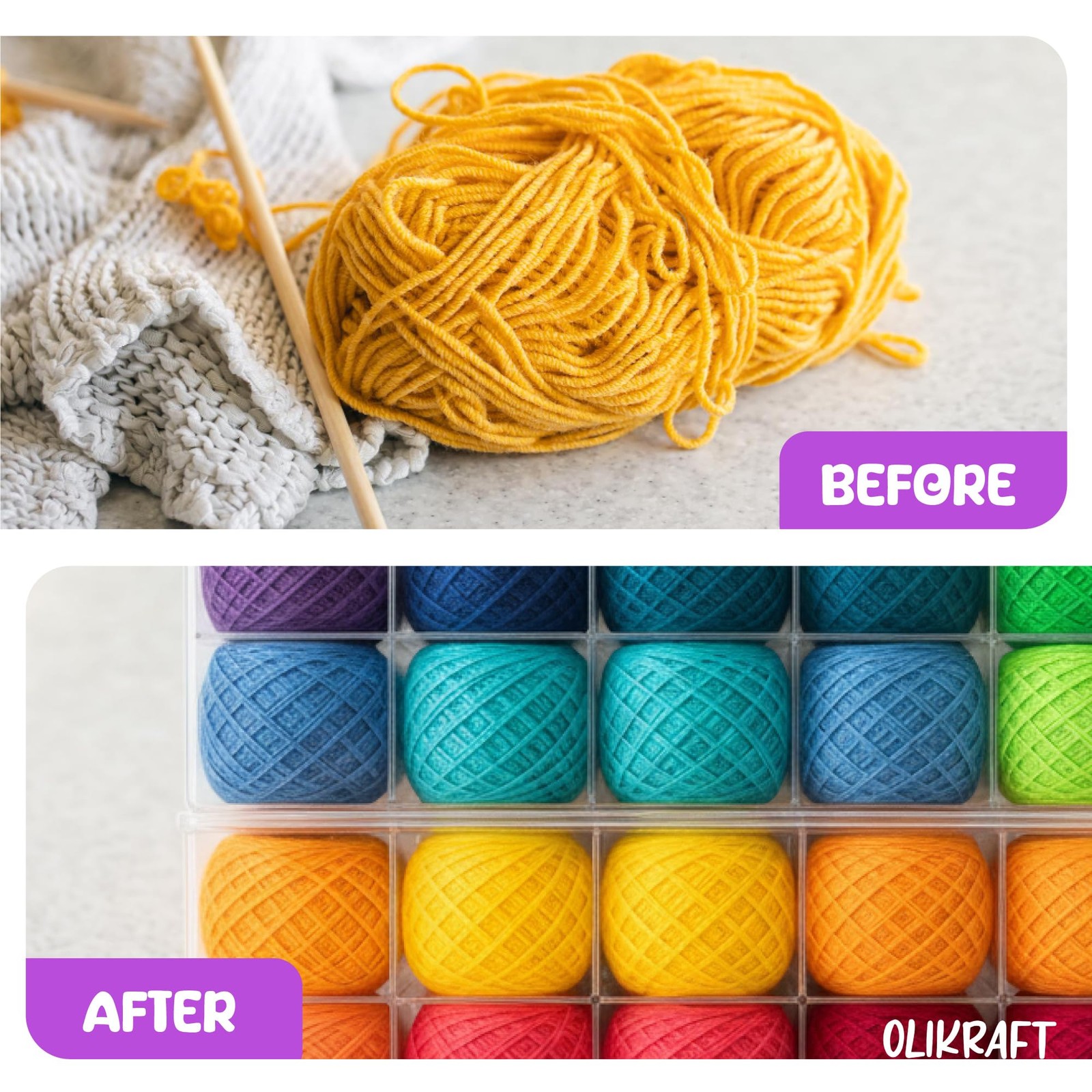 Manual Yarn Winder | Yarn Ball Winder, Roller, Baller Crochet Spinner for Cro...