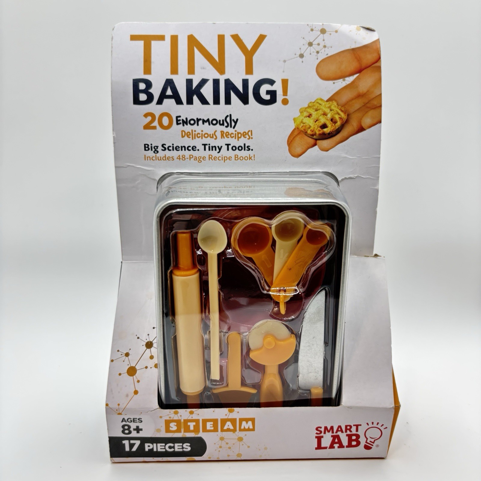 Tiny Baking Kit with 20 Delicious Tiny Recipes Big Science Tiny Tools NEW