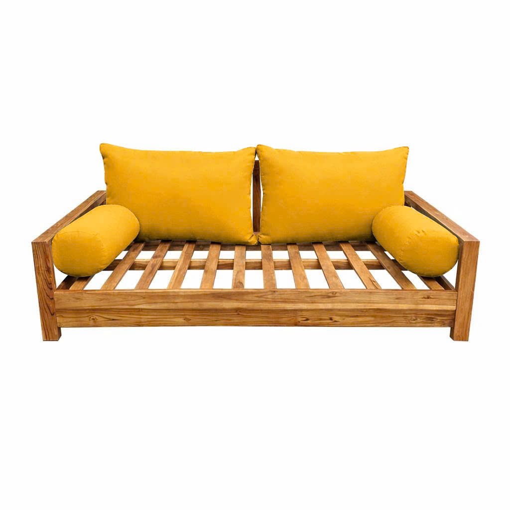 |COVER ONLY| STYLE 2 Twin Bolster Pillow Daybed Porch Swing Knife Edge AD108