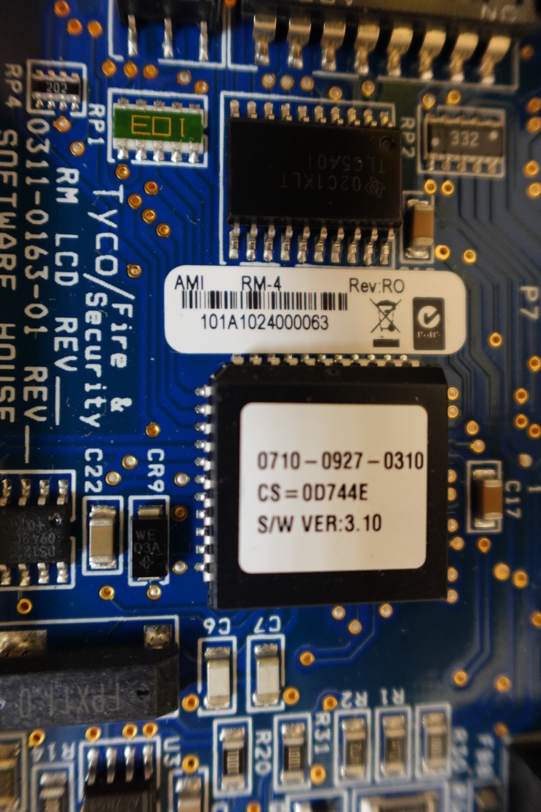 SOFTWARE HOUSE ZZ-RM2-PH PROX PROXIMITY CARD READER - USED - AS IS