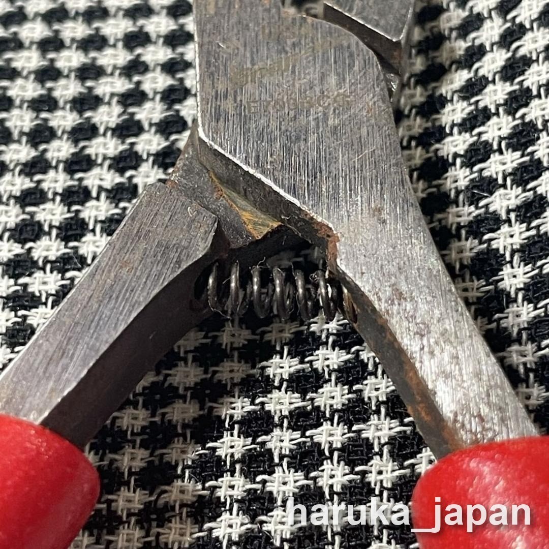 Snap-on E703BCG Spring Loaded Needle Nose Pliers Electronic Red [Used]